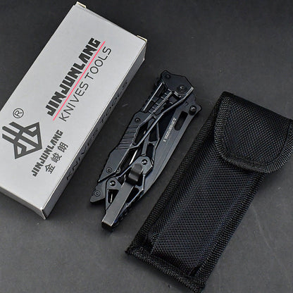 Mechanical Armor Magic Folding Knife