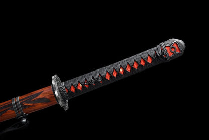 Hand Forged Anime Katana Sekiro：Shadows Die Twice Undead Cut Full Tang