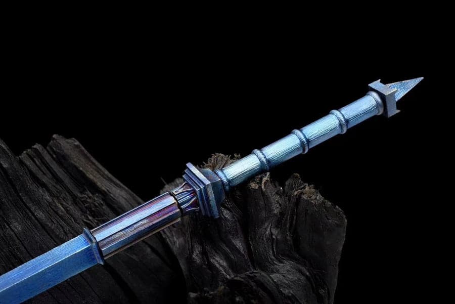 Hand Forged Titanium alloy Medium Sword breaker
