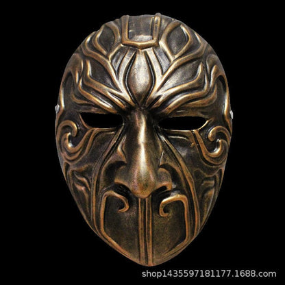 Hand-Made Painting the bad people Resin Mask