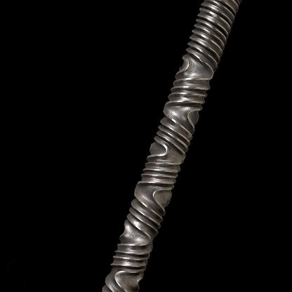 Handmade 马槊 Pattern Steel One-piece forging
