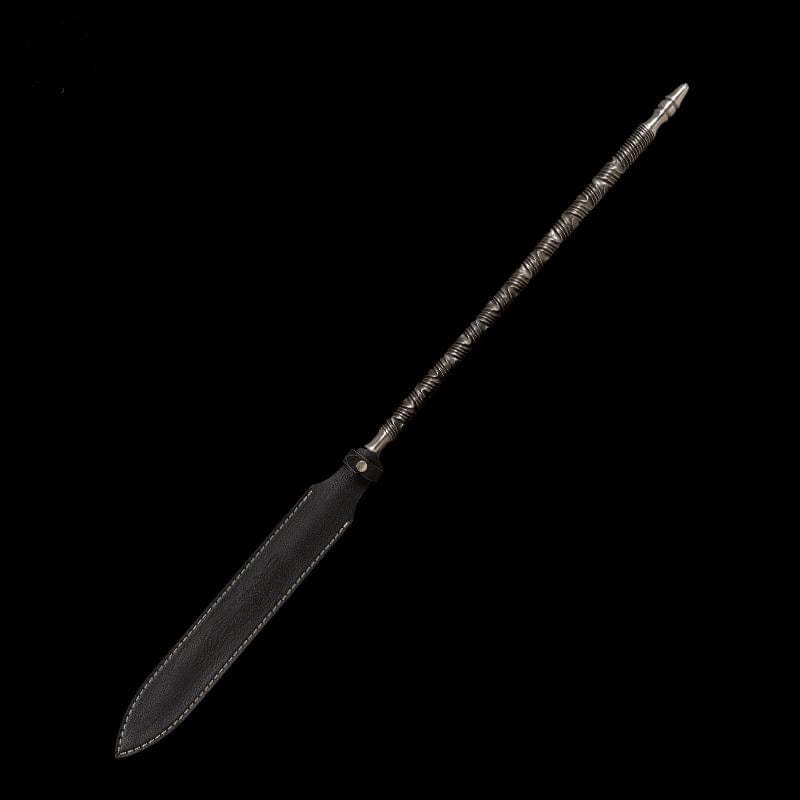 Handmade 马槊 Pattern Steel One-piece forging