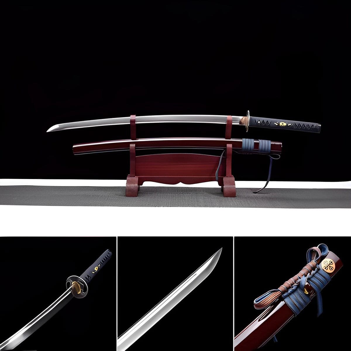 High-performance Japanese Katana World sword 9260 Spring Steel Hand-ground in 12 stages
